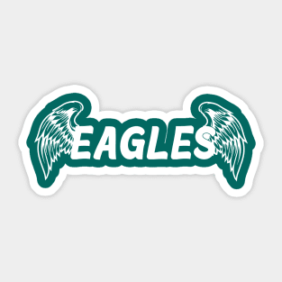 Fly Eagles Fly Sticker